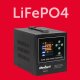 UPS LP Zasilacz Awaryjny Rebel POWER-500-LFP4 - przetwornica z czystym przebiegiem sinusoidalnym i funkcją ładowania  12V 230V 500VA/300W 19