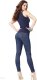 Marilyn LEGGINSY MARILYN JEANS PUSH UP (kolor czarny, rozmiar M/L) 1