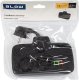 Blow 98-233# Przedłużacz sieciowy ps-310u 3-gniazda 3xusb 0.1m czarny 2x1mm 3