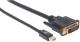 Kabel Manhattan DisplayPort Mini - DVI-D 1.8m czarny (152150) 1