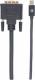 Kabel Manhattan DisplayPort Mini - DVI-D 1.8m czarny (152150) 3
