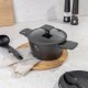 Berlinger Haus GARNEK TYTANOWY Z POKRYWĄ 20cm BERLINGER HAUS BH-8130 ANTRACIT 15