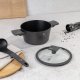 Berlinger Haus GARNEK TYTANOWY Z POKRYWĄ 20cm BERLINGER HAUS BH-8130 ANTRACIT 4
