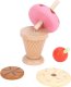 Woopie WOOPIE GREEN Drewniane Lody Układanka Montessori Cukiernia 12 el. FSC 8