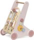 Viga Toys VIGA PolarB Drewniany Pchacz Chodzik Różowy Edukacyjny 6