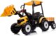 Ramiz Pojazd MEGA Traktor D68 Z Przyczepką Żółty 11