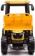 Ramiz Pojazd MEGA Traktor D68 Z Przyczepką Żółty 23