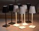 Lampa stołowa Techly Bezprzewodowa lampka LED stołowa dotykowa czarna 2