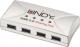 HUB USB Lindy 4x USB-A 2.0 (42887) 1