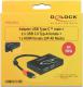 Adapter USB Delock USB-C - HDMI USB-C - USB Czarny  (62854) 1