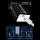 Bestone 1x akumulatorek bateria 9V 1000 mah z microUSB 6LR61 6F2 + kabel do ładowania 6