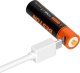 Bestone Akumulator bateria AAA 1000 mWh 10440 LR0 R03 micro U16 Wpisz 286 + kabel zasilający 3