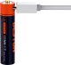 Bestone Akumulator bateria AAA 1000 mWh 10440 LR0 R03 micro U16 Wpisz 286 + kabel zasilający 4
