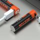 Bestone Akumulator bateria AAA 1000 mWh 10440 LR0 R03 micro U16 Wpisz 286 + kabel zasilający 6