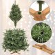 Springos Choinka sztuczna 180 cm Premium Royal Trees świerk syberyjski z drewnianym stojakiem UNIWERSALNY 18