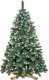 Springos Choinka sztuczna 220 cm Premium Royal Trees sosna diamentowa ośnieżona z szyszkami UNIWERSALNY 15
