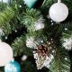 Springos Choinka sztuczna 220 cm Premium Royal Trees sosna diamentowa ośnieżona z szyszkami UNIWERSALNY 17