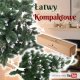 Springos Choinka sztuczna 220 cm Premium Royal Trees sosna diamentowa ośnieżona z szyszkami UNIWERSALNY 1
