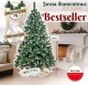 Springos Choinka sztuczna 220 cm Premium Royal Trees sosna diamentowa ośnieżona z szyszkami UNIWERSALNY 3