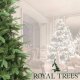 Springos Choinka sztuczna 220 cm Premium Royal Trees świerk syberyjski z drewnianym stojakiem UNIWERSALNY 9