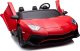 Lamborghini Lamborghini Aventador SV na akumulator dla 2 dzieci Czerwony + Silnik bezszczotkowy + Pompowane koła + Audio LED 3