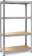 Plonos Regał metalowy magazynowy zestaw 2 szt 180 x 90 x 40 cm Plonos PL-702 3