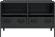vidaXL vidaXL Szafka RTV, czarna, 68x39x43,5 cm, stal walcowana na zimno 5