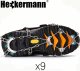 Heckermann Raki na buty Heckermann 9 kolców Czarne 3