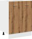 vidaXL Szafka, dąb artisan, 60x46x81,5 cm 2