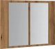 vidaXL vidaXL Szafka łazienkowa z lustrem, dąb artisan, 60x12x45 cm 6