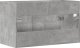 vidaXL vidaXL Szafka pod umywalkę, szarość betonu, 90x38,5x46 cm 6