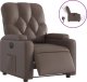 vidaXL Elektryczny fotel rozkładany, brązowy, obity sztuczną skórą 2
