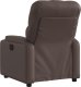 vidaXL Elektryczny fotel rozkładany, brązowy, obity sztuczną skórą 4