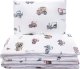 PULP BAMBOO Pościel z Bawełny Satynowej z wypełnieniem 80x100 cm - Plac Budowy 1