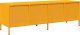 vidaXL vidaXL Szafka RTV, żółta, 135x39x43,5 cm, stal walcowana na zimno 7