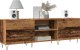 vidaXL Szafka TV, stare drewno, 150x30x50 cm 3