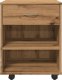 vidaXL vidaXL Szafka na kółkach, dąb artisan, 46x36x59 cm 5