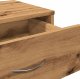 vidaXL vidaXL Szafka na kółkach, dąb artisan, 46x36x59 cm 9