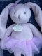 DOUDOU ET COMPAGNIE DOUDOU ET COMPAGNIE soft doll ballerina rabbit 30cm, DC3972 2
