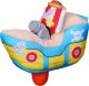 BB JUNIOR BB JUNIOR bath toy Splash 'N Play Pirate Ship, 16-89062 1