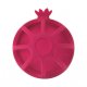 Infantino INFANTINO Soothing Silicone Teether, Pomegranate 1