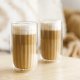 Homla Double-wall glasses Homla CEMBRA GROOVE, 2 x 4
