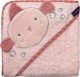 Clevamama Bamboo Extra Large Baby Towel - Pink, 3531 1