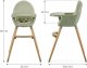 KinderKraft KINDERKRAFT high chair FINI 2 GREEN, KHFINI02GRE0000 10