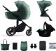 Wózek KinderKraft KINDERKRAFT stroller 3in1 PRIME 2 3IN1 MINK PRO DARK GREEN, KSPRIM02GRE300I 1