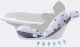 Primabobo PRIMABOBO bath cushion, grey, BL_pp_GREY 6
