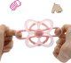SafeTeddy Gryzak silikonowy kwiatek sensoryczny na ząbkowanie uspokajający SafeTeddy 5