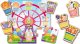 Lisciani LISCIANI MONTESSORI BABY wood puzzle Luna Park 15pcs., 96855 2