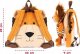 Perletti PERLETTI reversible backpack Lenny lion, 13075 1