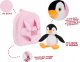 Perletti PERLETTI Mini backpack with removable plush Peggie penguin, 13078 2